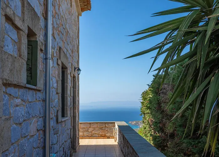 Sofia, Luxury Stone In With Private Pool, Bbq And Amazing Sea View *