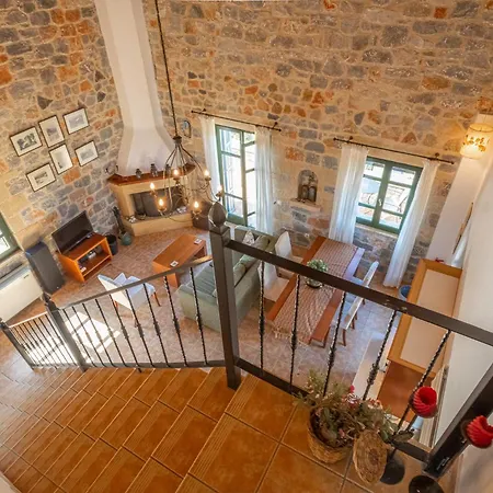 Вилла Sofia, Luxury Stone In With Private Pool, Bbq And Amazing Sea View *