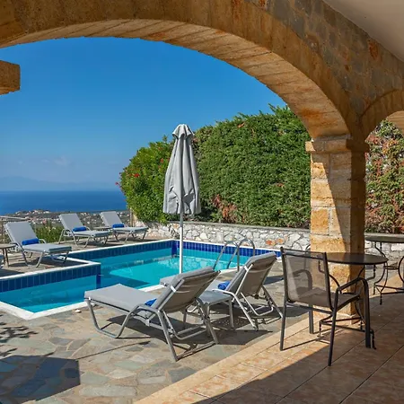 Villa Sofia, Luxury Stone In With Private Pool, Bbq And Amazing Sea View *
